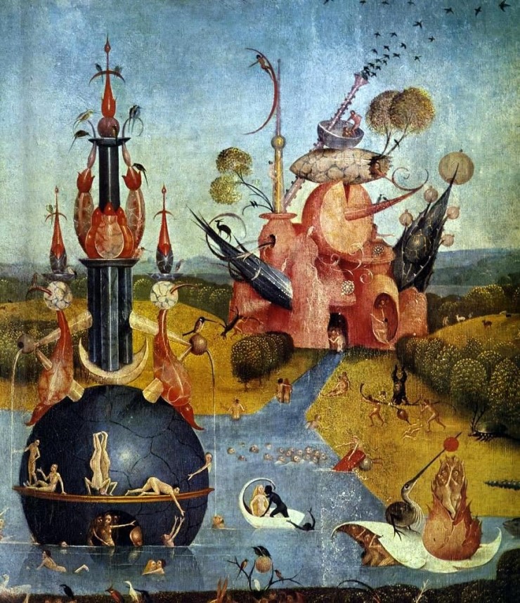히에로니무스 보스(Hieronymus Bosch) 세속적 쾌락의 정원, 몇몇 갤러리 네이버 블로그