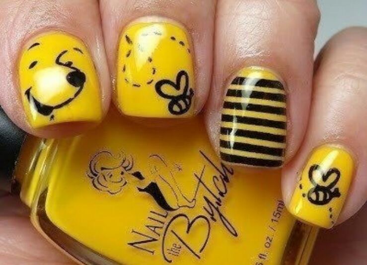 Disney Character French Nail Design - wide 7
