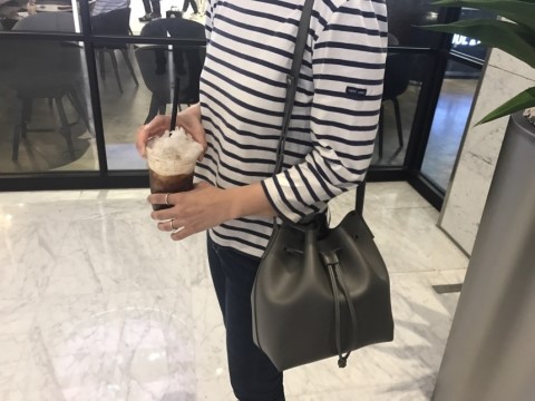 New HYEMADE mini tote cross buckle bag 3C bag