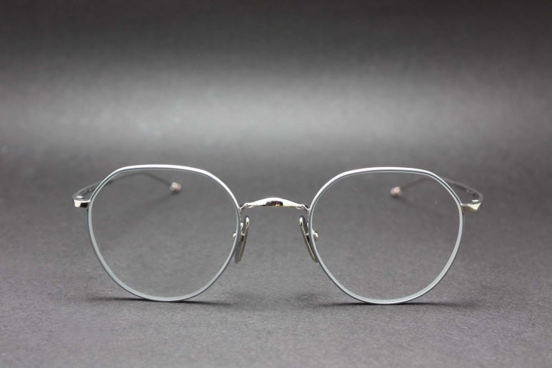 톰브라운 안경테 TBX914 다각형 디자인 가벼운 티타늄 메탈 안경 추천! : 네이버 블로그